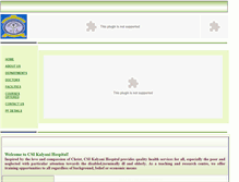 Tablet Screenshot of csikalyanihospital.com